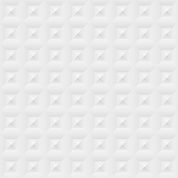 White seamless geometric pattern. Vector tiles background. © Rodin Anton