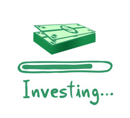 investing code bar illustration