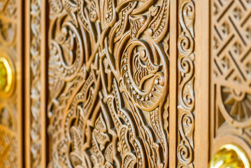 Architectural design detail of the Muscat Grand Mosque - 1