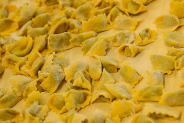 Typical pasta of the Langhe, Piedmont - Italy