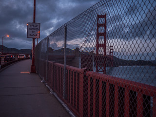 Golden Gate Bridge Sidewalk