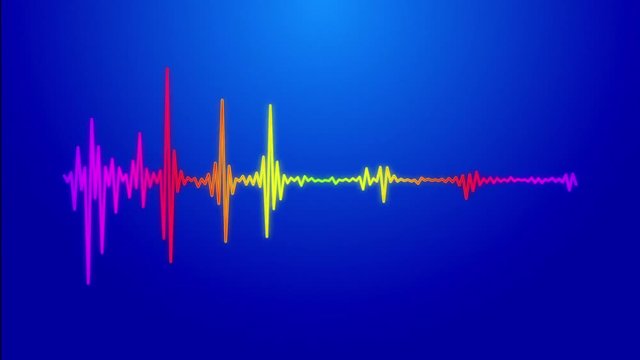 audio frequency monitor sound wave