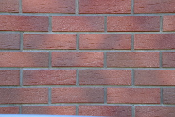 red brick wall