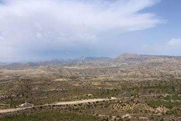 Fototapeta na wymiar Mountain landscape of Spain