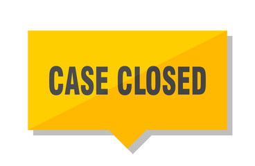 case closed price tag
