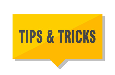 tips & tricks price tag