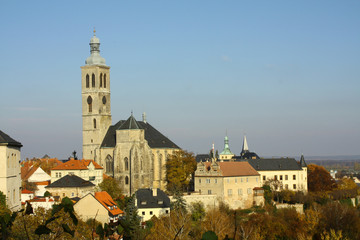 Fototapeta na wymiar Iglesia de San Jaime, Kutná Hora, República Checa