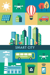 Smart city concept