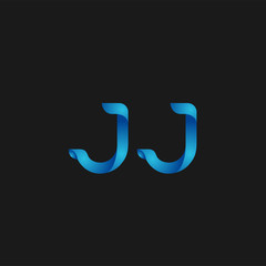 Obraz premium Initial Letter JJ Logo Vector Design