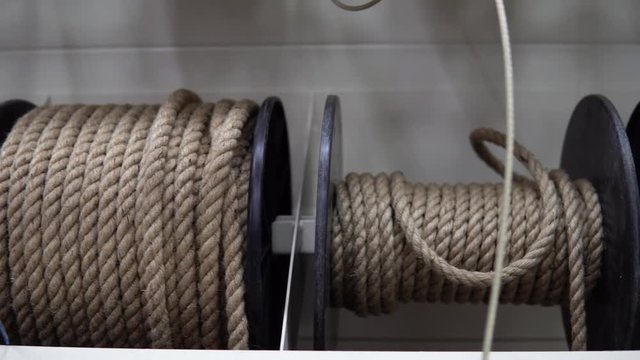 A miscellaneous purpose jute rope in store can be found in the construction materials store.