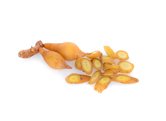 Fingerroot group isolated on white background