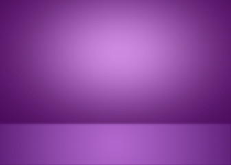 Abstract purple empty room lighting studio background mockup with empty space for your design.