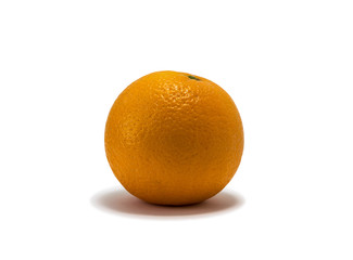 Citrus fruit, orange on a white isolated background