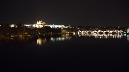 Prague by night