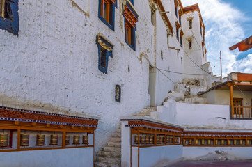 Inside of Chemday Monastery, Jammu and Kashmir