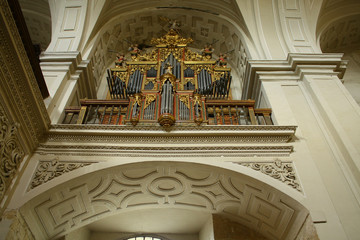 Órgano de la Iglesia, Monasterio de San Zoilo en Carrión de los Condes, Palencia