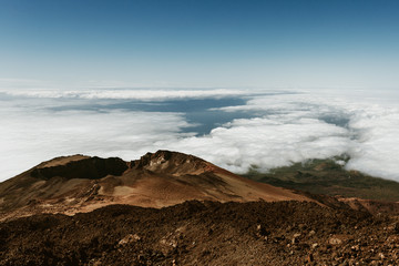 Above the clouds on Teide Volcano, Canary Islands - Tenerife, Spain