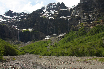 Garganta del diablo Cerro Tronador Parque Nacional Nahuel Huapi, Argentina