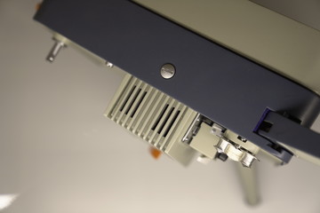 Old video camera Pentax P81 at the museum 