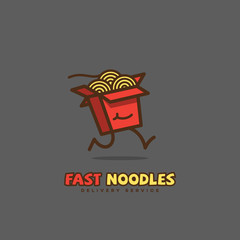 Fast noodles logo