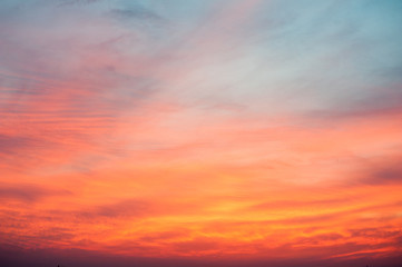 Fototapeta premium Beautiful summer sunset