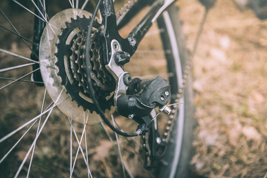 Close Up Bicycle Brakes