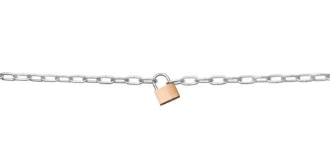 Chains linked with lock isolated