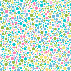 Colorful confetti seamless pattern. Party vector background. Celebration concept.Design template for cards, invitations, textile, websites etc.