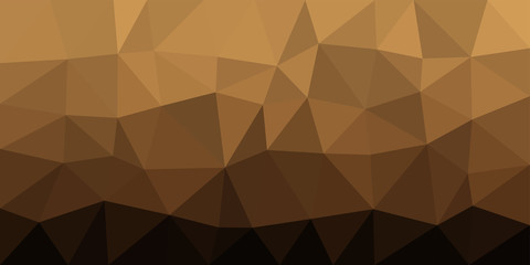 Brown Low Poly Vector Background