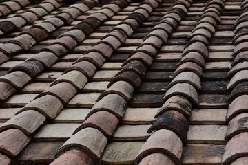 Rome, 17 May 2018, Reportage from S. Angel Castle. External and internal.  Details of bricks for...