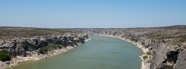 Rolgordijnen Pecos River Overlook, Texas © st_matty