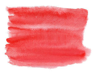 Red watercolor pattern background 