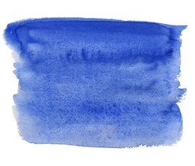 Blue watercolor pattern background 