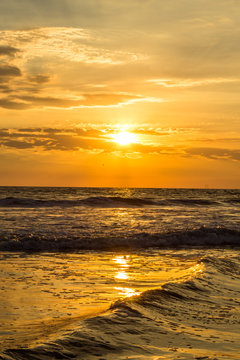 Sunset at Tilapa, Guatemala