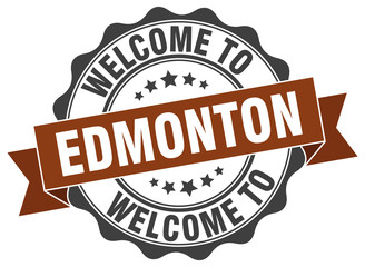 Edmonton round ribbon seal