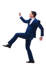 Businessman isolated on white background