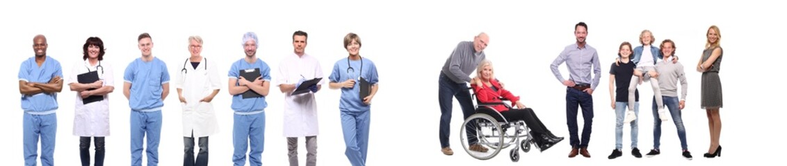 Group of healthcare people