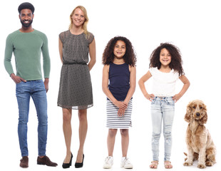 Fototapeta premium Happy family