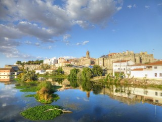 Fototapeta na wymiar Alba de Tormes, pueblo de Salamanca ( Castilla y León, España)