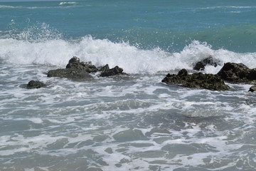 Beautiful Summer Ocean Waves