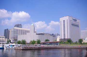 Fototapeta na wymiar 港町横浜の風景