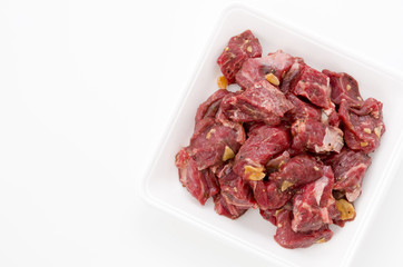 牛肩ロース サイコロ味付け肉