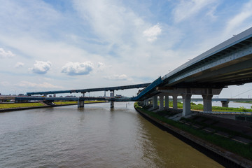 小松川ジャンクション建設中