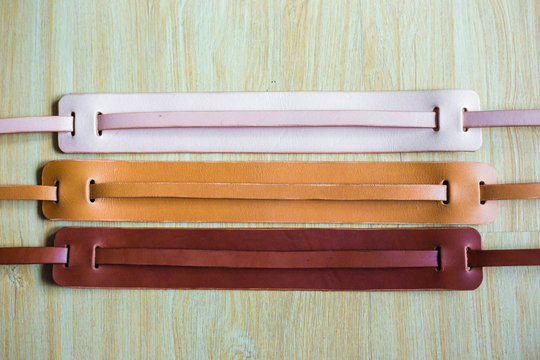 Genuine vegetable tanned leather camera strap handmade