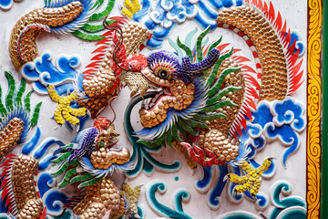 タイ バンコク：ドラゴン タイ中国寺 Thai-Chinese Temple Lao Bun Thao Gong Shrine ศาลเจ้าเล่าปูนเถ้ากง