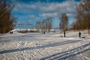 Winter Park Stepanova in the city of Ivanovo