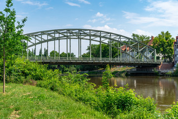 Genzmer Brücke in Halle an der Saale,