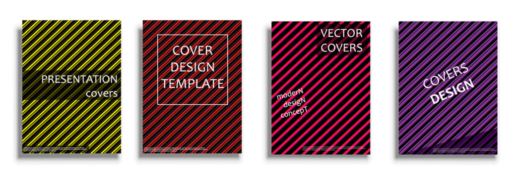 Vector covers collection, design templates