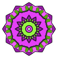 floral ornament. Vector illustration. For the interior design, printing, web and textile