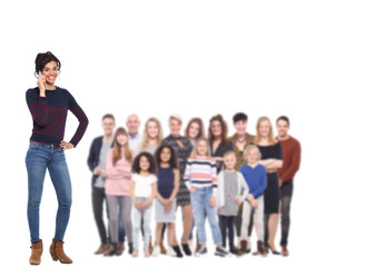 Obraz premium Grupa ludzi